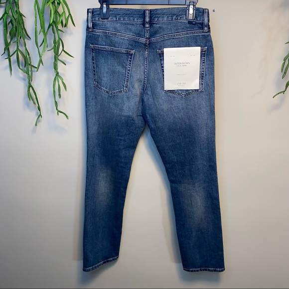NWT Outerknown Local Straight Fit Jeans size 28 - Picture 4 of 10